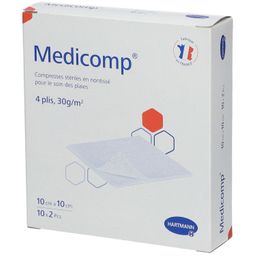 Médicomp® compresse stérile 10 cm x 10 cm