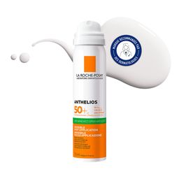 Anthelios Crème Solaire en Brume Fraîche Anti-Brillance Visage SPF50 Aérosol Avec Parfum 75ml