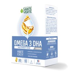 Santé Verte Oméga 3 1000 mg de DHA