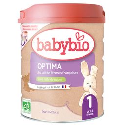 BABYBIO Optima 1 Lait pour nourisson premier âge en poudre