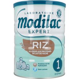Modilac Expert 1 Riz, Denrée alimentaire destinée à des fins médicales spéciales en poudre