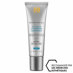 Skinceuticals Oil Shield UV Defense Crème de Photoprotection Quotidienne Matifiante SPF 50 30ml
