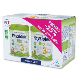PHYSIOLAC Bio Lait de croissance 3