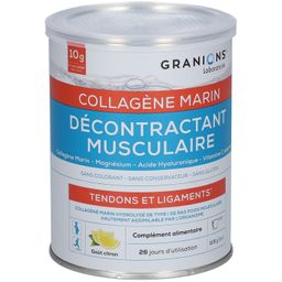 Laboratoire des GRANIONS® Décontractant Musculaire - Collagène Marin Poudre  Saveur Citron