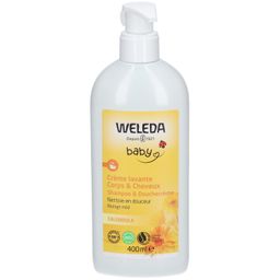 WELEDA Baby Crème lavante Corps & Cheveux au Calendula