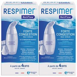 Respimer Netiflow Kit d'Irrigation Nasale dès 4 ans