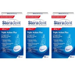 Steradent Nettoyant Triple Action Plus