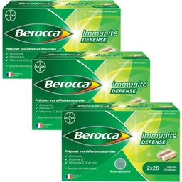 Berocca Immunité Défense Vitamine D, C, B et Zinc
