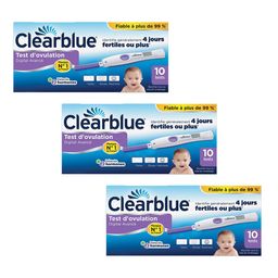 Clearblue Test d'Ovulation Digital Avec Lecture Deux Hormones