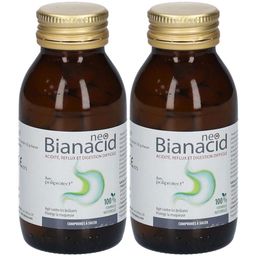 NEOBIANACID MENTHE COMPRIMES - Brûlures d'estomac, Reflux acide et Digestion difficile