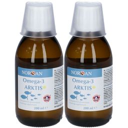 NORSAN Omega-3 ARKTIS Huile de foie de morue naturelle Citron