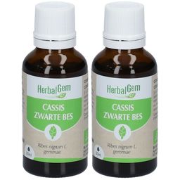 HERBALGEM - Cassis Bio - Complément Alimentaire  - Extrait De Bourgeon Frais - Pour Articulations, 30 ml
