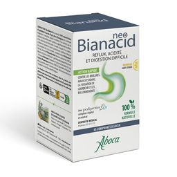 Aboca Gastro-intestinale Neobianacid Reflux Acidité & Digestion Difficile Goût Citron