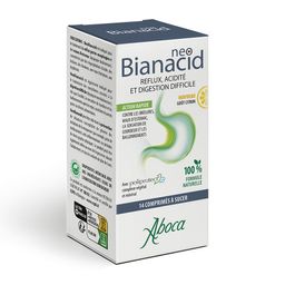 Aboca Gastro-intestinale Neobianacid Reflux Acidité & Digestion Difficile Goût Citron