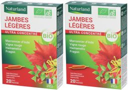 Naturland JAMBES LÉGÈRES BIO Ampoules
