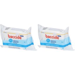 baccide Lingettes Désinfectantes Mains et Surfaces Pack nomade de 32