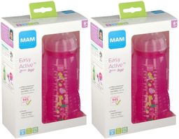 MAM biberon 330ml +6 mois rose La couleur et/ou le design peuvent différer de l'image