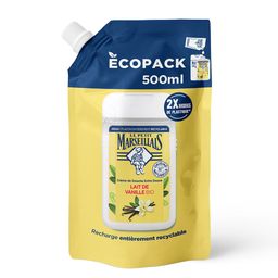 Le Petit Marseillais Recharge Crème de Douche Extra Douce Lait de Vanille BIO