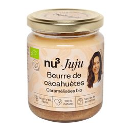 NU3 Beurre de Cacahuètes Caramélisées Bio x Jujufitcats