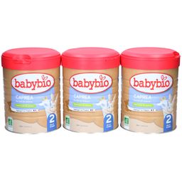 BABYBIO Caprea 2 Lot de 3