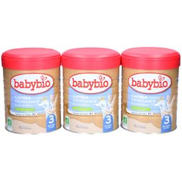 BABYBIO Caprea 3 Lot de 3