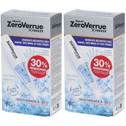 OBJECTIF ZEO VERRUE - Freeze - Verrues récentes des mains, bras et pieds - Cryothérapie -80°C - Elimine efficacement les verrues - Efficacité clinique prouvée - 1 unité