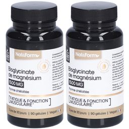 Nat&Form Bisglycinate de magnésium en gélules