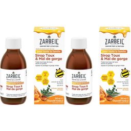 ZARBEIL Sirop toux & Mal de gorge pour toute la famille