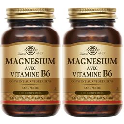 SOLGAR Magnésium avec Vitamine B6 - Réduction de la fatigue - Energie