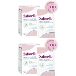 Saforelle® Lingettes intimes Fraîcheur & Douceur