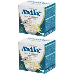 Modilac mon 1er dessert sans lait vanille 6-36 mois
