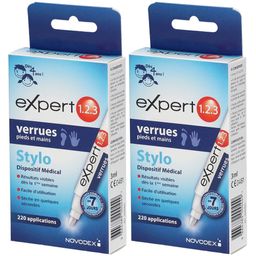 EXPERT 123 A/VERRUE STYLO 3ML x2