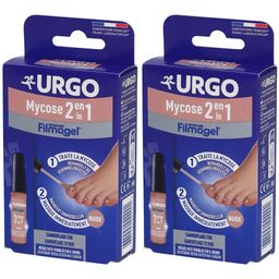 URGO FILMOGEL MYCOSE 2EN1 NUDE 4ML x2