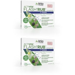 ACTIVOX FLASH'RUB 1ERS SIGNES - Comprimé, complément alimentaire à base de plantes, vitami