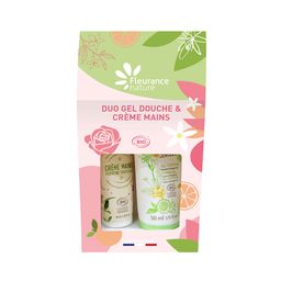 FLEURANCE Duo Gel Douche et Crème Mains Verveine