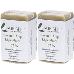 LAURALEP Savon d'Alep Légendaire 75% laurier
