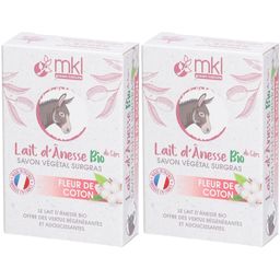 mkl SAVON AU LAIT D'ÂNESSE BIO - FLEUR DE COTON