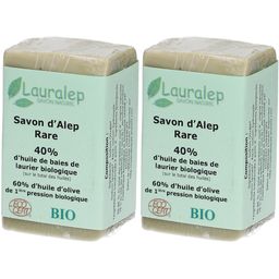 LAURALEP Savon d'Alep Rare BIO 40% laurier