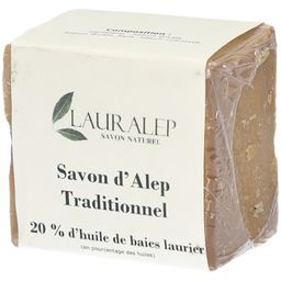 LAURALEP Savon d'Alep 20%