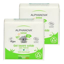 Alphanova Bébé Gel Lavant Solide