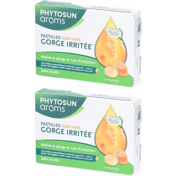 Phytosun PASTILLES GORGE IRRITEE SANS SUCRES
