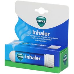 Vicks Inhaler Tampon Imprégné Pour Inhalation Par Fumigation