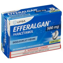 EFFERALGAN 500mg - Comprimés Orodispersibles