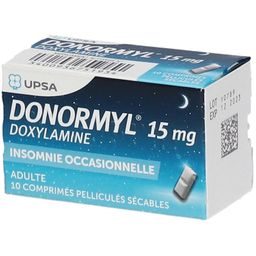 DONORMYL 15mg, comprimé pelliculé sécable