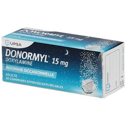 DONORMYL 15 mg, comprimé effervescent sécable