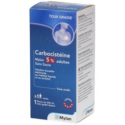 Carbocistéine Mylan Adultes 5 % s/s