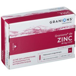 Granions® de Zinc 15 mg/2 mL