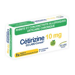 Cétirizine EG Labo Conseil