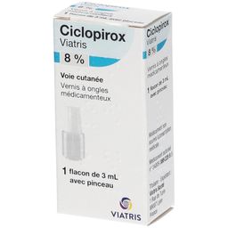 Ciclopirox Mylan 8%