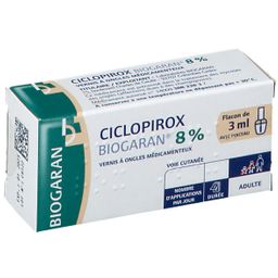 Ciclopirox 8% Biogaran®